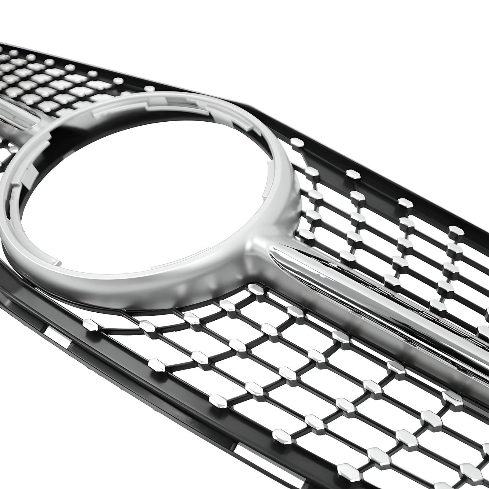 Mercedes Front Grille | C Class (2007 - 2014) Diamond - The Benz Shop 